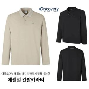 디스커버리 25FW 남성 에센셜 긴팔카라티 DMTL33054