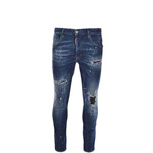 디스퀘어드2 후드 티셔츠 S71LB1275S30872 Blu BLUE
