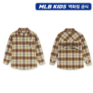 [MLB키즈PG] 스트릿 플란넬 체크 셔츠 (7AWSB0154-50YES)