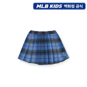 [MLB키즈PG] 스트릿 체크 스커트 (7FSKB0554-07BLM)