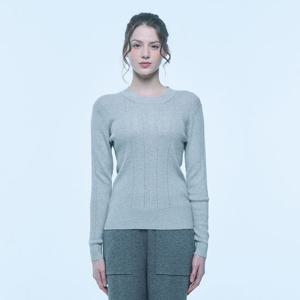 [유닛]소프트 터치 크루넥 풀오버 (UFKKCN113S-GREY)