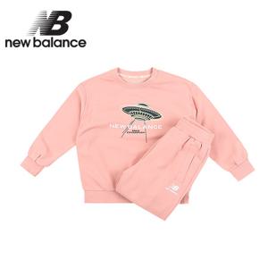 뉴발란스 키즈 우주선 스웻 셋업(NK9YDB152U-25)_핑크