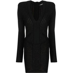 발망 미디 원피스 AF1R8425KD38EET BLACK