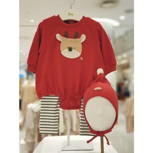 [에뜨와] 마스돌프바디수트3PCS세트 (07S727908) 출산 신생 백일 돌선물