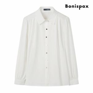 [보니스팍스] 숄더 셔링 포인트 블라우스 (XP9SH010M0)