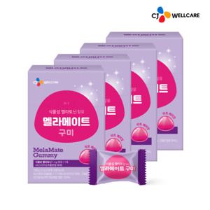 [사은품 증정][CJ공식] 닥터뉴트리 식물성 멜라토닌 함유 멜라메이트 50구미 4박스