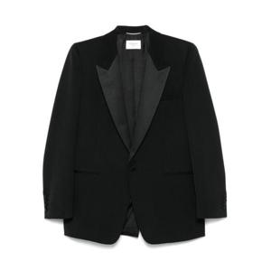 생로랑 자켓 820004 Y7E631000 Black