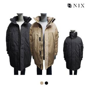 [NIX]유니) 루즈핏 롱 헤비 덕다운 점퍼(FNQWCUH702P)