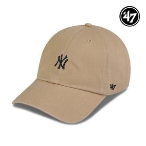 47브랜드 뉴욕 양키스 스몰 로고 MLB 엠엘비 볼캡 야구 모자 B-BSRNR17GWS-KHA