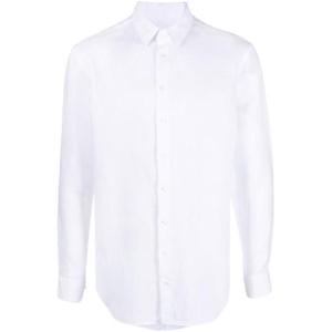 조르지오 아르마니 긴팔 셔츠 8WGCCZ98 TZC62 U0BN BRILLANT WHI