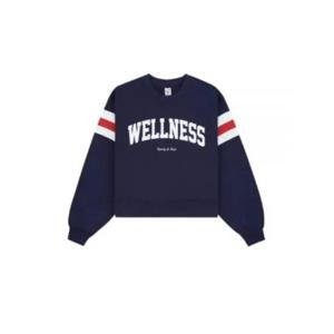 스포티앤리치 긴팔 티셔츠 WS058S406WN NAVY BRIGHT RED WHITE D