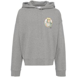 메종키츠네 후드 티셔츠 NM00707KM0001H131 MEDIUM GREY MELANGE