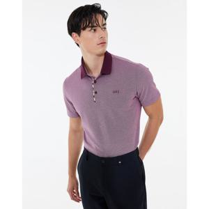 닥스 골프 남성 24SS 클리어런스스테디셀러멜란지 코튼 블렌드 폴로티셔츠 (RED) WGTS4B310R2