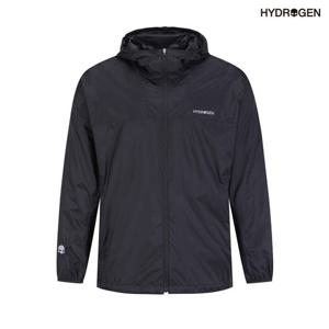 [하이드로겐] 후드일체형 경량 홑겹 바람막이 H31D2WT701_BK