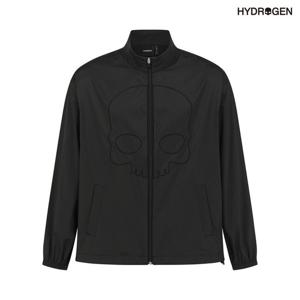 [하이드로겐] 유니 경량 빅스컬 바람막이 H31D2JP001_BK