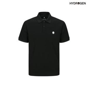 [하이드로겐] 남성 쿨PQ 요꼬 반팔카라티 H11D2TO311_BK