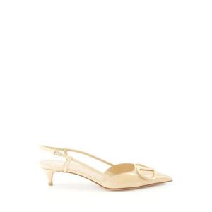 Valentino VLogo 시그니처 포인티드 토 슬링백 펌프스 6W0S0Q70TMK LZ8 TP936242280