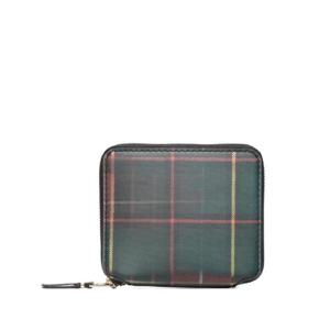 25 FW 꼼데가르송 렌티큘러 타탄 지퍼 지갑 ASA2100LT003 TP440166282