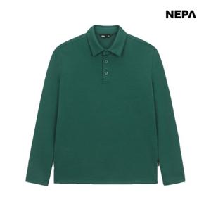 네파 [택가 119,000] 남성 멜란지 조직감 카라티셔츠 7K55260