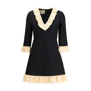 발렌티노 가라바니 숏 원피스 7B3VADY01CF TB1 BLACK