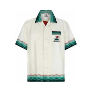 카사블랑카 반팔 셔츠 MPF25SH00305 Multicolour