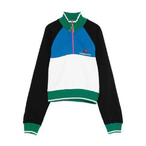 25 FW 카사블랑카 컬러 블록 쿼터 지퍼 스웨트셔츠 WPF25JTP328 TP442823618