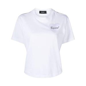 디스퀘어드2   반팔 티셔츠 SS24 S75GD0382S24662100 2349168 White