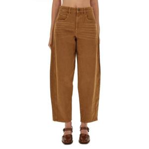 이자벨마랑 데님 팬츠 PA0584FA C3H01I10OE BROWN