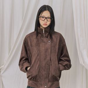 [LAP] 랩 박시 스웨이드 점퍼 가죽자켓 (AR3LZ861)