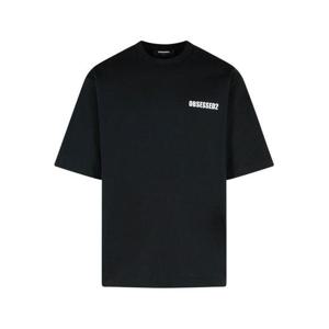 디스퀘어드2 반팔 티셔츠 S74GD1479D20033900 Black