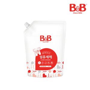 비앤비 유아 섬유세제 베이비파우더향 1500ml 리필형
