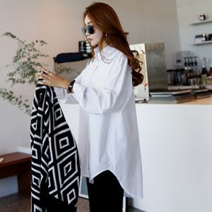 [나크21] (55~88) 데일리 카라넥 롱 셔츠 NK21-T-42