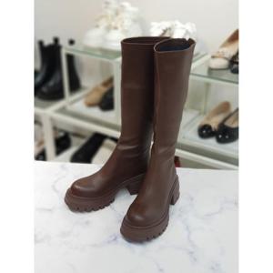 [한슈]한슈 세이브존07 미들힐 뒷지퍼 롱부츠 6cm HS368060 (284