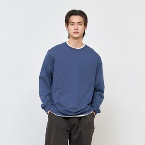 UNISEX 쿨링 롱 슬리브 티 [DUST BLUE] / SBE1U01004-MAN