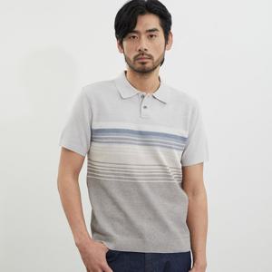 [웰메이드]24년 여름요꼬 한기장 폴로에리 니트_MITBS4M3141