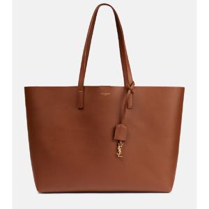 생로랑 Shopping E W 레더 토트 백 P00777774