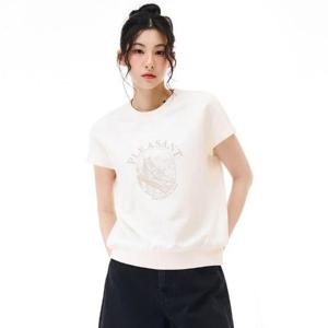 체이스컬트 HC09 여성 캡 소매 반팔 티셔츠 EBRG5866D05