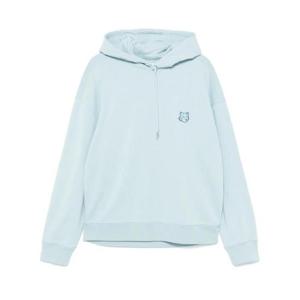 25 FW Maison Kitsune 볼드 폭스 헤드 패치 후드티 LM00705KM0001 TP432207003