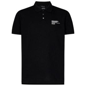Dsquared2 로고 프린트 테니스 핏 폴로 셔츠 S74GL0082S22743 900 TP936619213