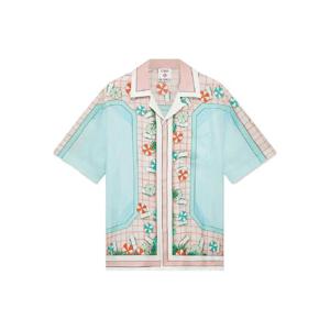 25 FW 카사블랑카 풀사이드 프린트 반소매 셔츠 MPF25SH00308EX TP441202498