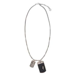 25 FW 로베르토 카발리 더블 태그 네크리스 VRG005AM007 TP441189790