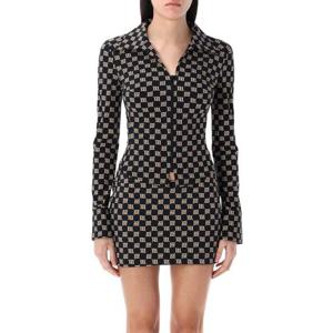 미스비헤이브 셔츠 3021W133 BLACKBEIG BLACK BEIGE