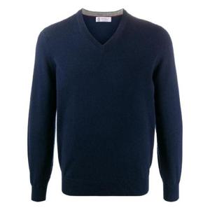 25 FW Brunello Cucinelli V넥 플레인 스웨터 M2200162CA058 TP441295984