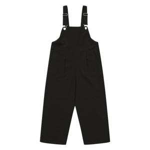 에꼴리에 여아 와이드 슬랙스 멜빵 팬츠 23C5252_BK