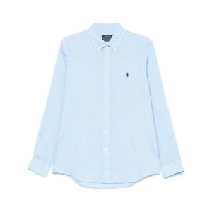 폴로 랄프로렌 긴팔 셔츠 710966294 008 Clear Blue