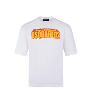 디스퀘어드2 반팔 티셔츠 S71GD1553S23009 100 WHITE