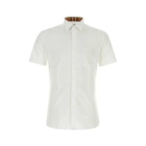 버버리 반팔 셔츠 8079594 A1464 WHITE