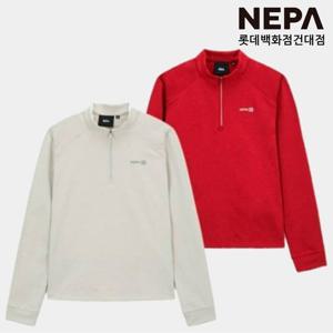 네파[택가 109,000원]여성 간절기 가을 우븐 하이브리드 스트레치 집업티셔츠 긴팔티 7K65402