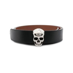 25 FW Alexander McQueen 스컬 장식 버클 벨트 5759701AALL TP432030617