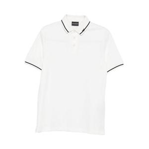 엠포리오 아르마니 폴로 티셔츠 EM003003AF10497U0003 White